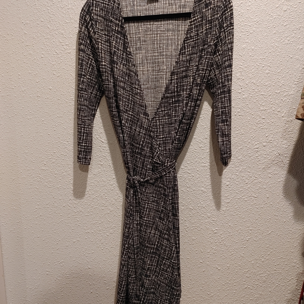 BCBG Max Azria wrap dress, Large